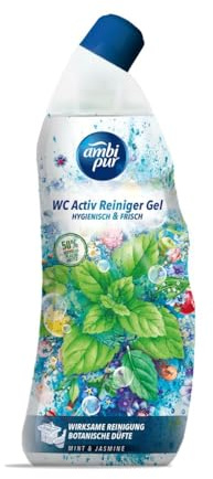 Ambi Pur, WC-Gel, Minze & Jasmin, 750 ml (HIT)