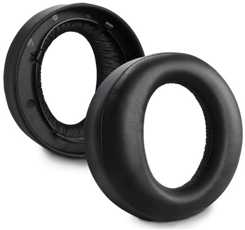 Sodorous CECHYA-0083 - Cuscinetti auricolari di ricambio per PS4, in pelle, compatibili con cuffie wireless Sony PS3 PS4 Gold