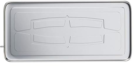 DJJYCTNM Air Conditioner Drip Tray Condensate Drain Pan, Outdoor Stainless Steel Universal AC Drip Cushion Water Collecting Drainage Pan, for AC Accessories ( Color : 93*44cm/37*17in , Size : 300cm ho