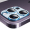 AKABEILA Compatible avec iPhone 12 Pro Max - Protection d'objectif d'appareil photo en verre trempé 9H - Transparent - Anti-rayures