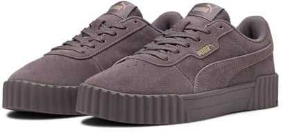 PUMA Femme Carina 3.0 SD Basket, Raisin Gold, 42.5 EU