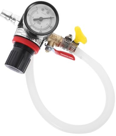 OKUMEYR Detector de Fugas de Agua para Tanque de Automóvil Herramienta de Prueba de Fugas Automática de 50 Cm para de Motores