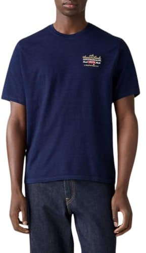 Levi's Herren Ss Relaxed Fit Tee T-Shirt, Poster Logo