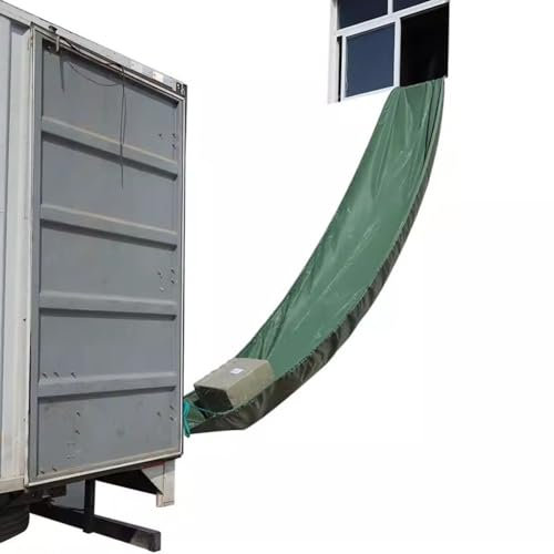 Rygcrud Scivolo in Tela, Scivoli per La Movimentazione del Carico, per Uso Intensivo Telone Scivolo per Costruzioni Temporanee per Magazzini di Edifici Alti Che Scaricano Il Carico(1.5x20 m)