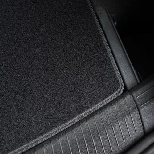 Carpet Boot Liner Compatible With Cupra Tavascan (2024+) [UPPER BOOT FLOOR] Grey Carpet Tailored Fit 550Gsm Protector Boot Mat Anti-Slip Durable Water-Resistant Easy Clean Custom Fit Dog Friendly