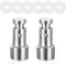 2 PCS Universal Replacement Floater Valve with 6 PCS Silicone Gaskets Pressure Cooker Parts and Accessories for Pressure Cookers XL, YBD60-100, PPC780, PPC770, PPC790