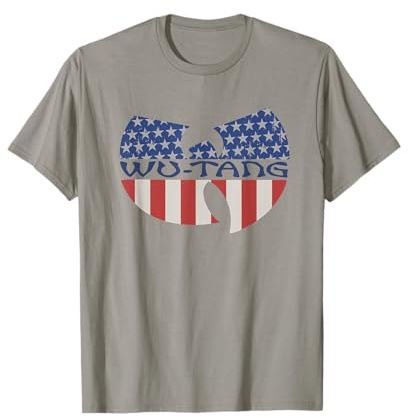 Logo der amerikanischen Flagge des Wu-Tang-Clans T-Shirt
