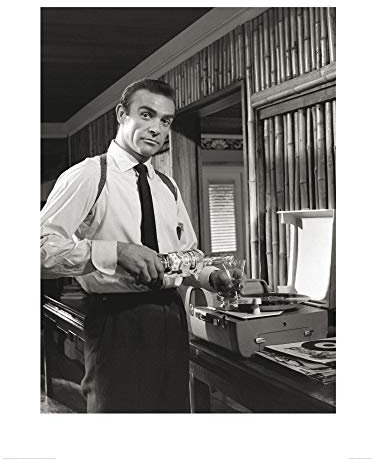 1art1 James Bond 007 Poster Vodka Martini Kunstdruck Bild 80x60 cm