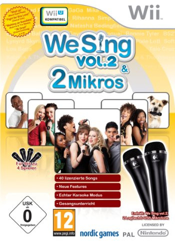 We Sing Vol. 2 inkl. 2 Mikrofone