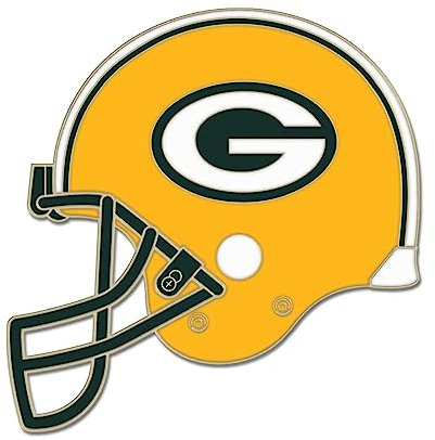 NFL Universal Schmuck Caps PIN Green Bay Packers Helm