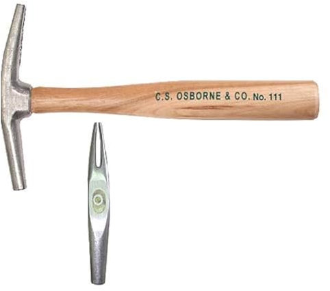 C.S. Osborne Light Weight Upholstery Hammer #111 Magnetic Split Head