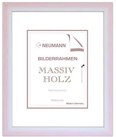 Holzrahmen NEW YORK, 40 x 50 cm, rosa mit Farbverlauf