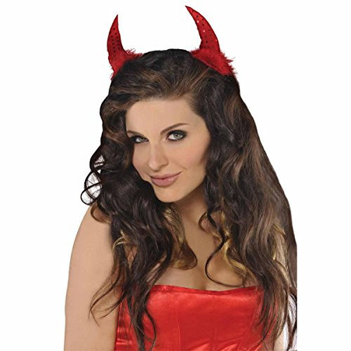 Clip-on Devil Horns - Size Adults
