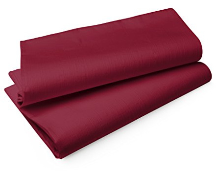 Duni 172531 Tabelle beinhaltet, Evolin, 127 cm x 180 cm, bordeaux (25 Stück)