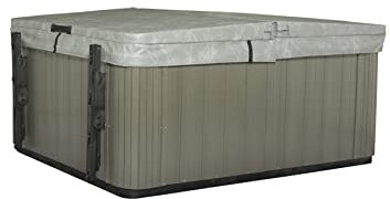 Outdoor Solutions Inc. The Slider Spa Abdeckung Regal, Universal Whirlpool Abdeckung Lift mit Schwerlastrollen - Passend für alle Spa-Größen, langlebiger Whirlpool-Abdeckungsheber für einfaches