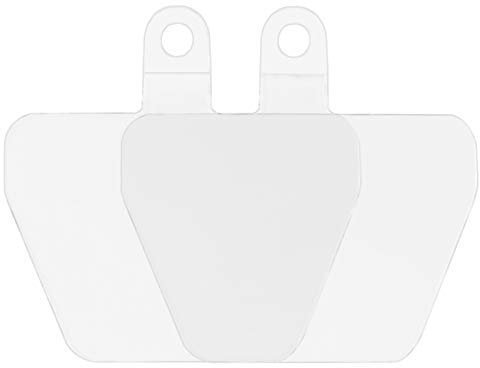 COCASES 2 Stück Ersatz Selbstklebende Einlagen zum Umhängen (2er Transparente Einlage)