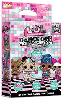 LOL Surprise Dance Off Trading Cards - Starter Set - Sammeln, Tauschen & Spielen - Tolles Kinderkartenspiel - Inklusive Spielunterlage, Poster & Anleitung - Für Mädchen & Jungen ab 4 Jahren[Exklusiv bei Amazon]