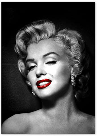 H585 Wandbild, Motiv: Marilyn Monroe, 50 x 70 cm