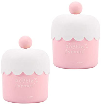 Cabilock 2stücke Handbetriebene Schaumbildner Für Badezimmer Tragbare Schaumspender Aus Sicherem Für Gesichtsreinigung Shampoo Und Duschgel Für Ganze Familie