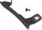 Audi 8W0853827B Radspoiler hinten Links Kotflügelverbreiterung Spritzschutz Schwarz