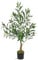 Oairse 90 cm - Olivier Artificiel - Grandes Plantes artificielles en Plastique dans Un Pot - pour la décoration de la Maison, de la Chambre à Coucher