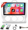 Podofo 2+64G Radio para Ford Focus 2004-2011 Android 13 Radio Carplay Inalámbrico Android Auto 9 Pulgadas IPS Pantalla Táctil con Navegación GPS,WiFi,Bluetooth,RDS Radio+ Mic