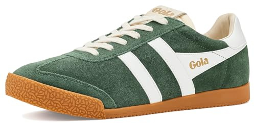 Gola Elan Modische Damen-Sneaker in Grün/Weiß