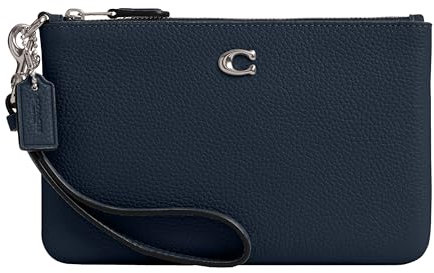 COACH Damen Small Wristlet Tech-Zubehör, Lh/Dark Navy