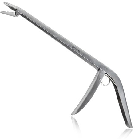 LEONTOOL 11 Inches Stainless Steel Fish Hook Remover Tool Extractor Fishing Hook Removal Tool Hook Grabber Fish Dehooker Tool Fishing Pliers, Freshwater and Saltwater Hooker Tool for Fishing