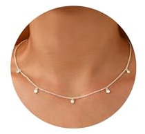Halora Kette Silber Damen, Cubic Zirkonia Halskette Silber Choker Damen Frauen Schmuck Valentinstag Geschenke für Sie Round Rhinestone Necklace
