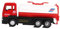 Diecast Metal Engineering Vehicles Set Sanitation Engineering Vehicles 1:32 Alloy Road Cleaning Vehicle Toys Models Rubber Tires Miniature Sweeper Light Sound Construction Toys Sand Pit Play(Red Water