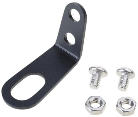 Uqezagpa Vis à écrou antidérapantes pour vélo, crochet de montage pour garde-boue, pièce à vis pour un montage sécurisé