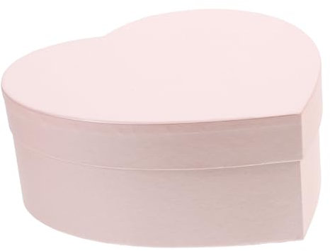 WEKAMOS Kasten liebe geschenkbox Schmuck Herz wickeln Hochzeit geformt geschenkverpackung Papierbox valentinstag susigkeiten süßigkeiten box Blumenkästen Wickelkästen für Rosa