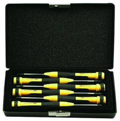 Vigor 38939-10 Uhrmacher Schraubendreher, 6-teilig, Chrom-Vanadium