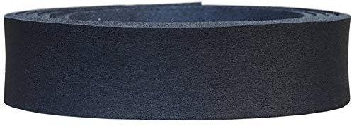 Lederriemen Fettleder - Vollleder für, Hundeleinen, Reitzubehör etc., Farbe:schwarz, Breite:4cm breit