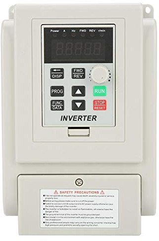 Frequenzumrichter, 220-VAC-Frequenzumrichter VFD-Drehzahlregler für einphasigen 1,5-kW-Wechselstrommotor, Frequenzumrichter-Frequenzumrichter CNC-Frequenzumrichter