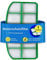 VIOKS Motorschutzfilter Staubsauger Filter 160x95x5mm für Staubsauger Vоrwerk Kobold VK200-VK220 / Vоrwerk Staubsauger Zubehör & Vоrwerk Ersatzteile
