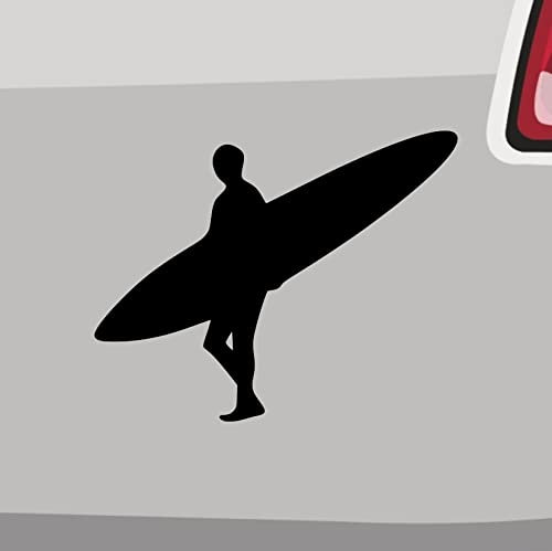 Surfer Aufkleber 6 Größen 21 Farben- Surfbrett Sommer Hawaii Welle Urlaub Strand