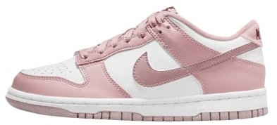 Nike - Dunk Low GS - DO6485600 - Couleur: Blanc-Rose - Pointure: 36.5 EU