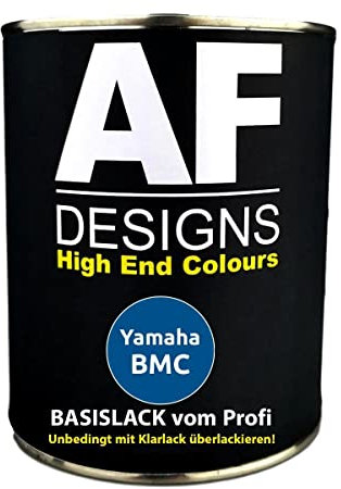 500 ML vernice moto per Yamaha BMC Blue Cocktail Metallizzato pronto all'uso