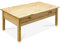 moebel-eins TOBINO Couchtisch mit Schublade, Material Massivholz, Kiefer, Kiefer Natur
