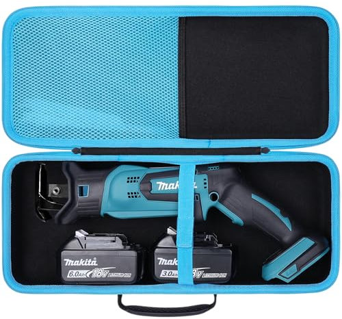 Makita DJR183Z 18 V Li-Ion LXT Scie alternative Mallette à outils de transport rigide par Khanka (étui uniquement)