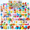 JOYIN 36 Pcs Tier 3D Radiergummis, Mini Bleistift Radiergummis für Kinder, Radiergummis Kinder Set Zoo Tiere, Lustige Radiergummis für Kinder Partygeschenke, Geburtstagsgeschenke