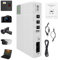 Xasbseulk Router Powwer Supply, Wi-Fi Router Powwer Supply, External Hard Drive, Led Strips Lights UPS Backup Battery with Dual Output Ports