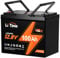 LiTime 12V 100Ah BCI Group 24 LiFePO4 Battery, 100A BMS Rechargeable Lithium Battery with Up to 15000 Cycles, 1.28kWh -Higher Energy Density, Perfect for RVs, Van, Trailer, MotorHome and Boats