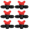 VooGenzek 6 Pezzi 8/12 mm Valvola Intercettazione Irrigazione Goccia, Valvola Dell'interruttore di Irrigazione a Goccia, Valvola di Irrigazione a Goccia con Spinato e Bloccaggio, per Tubo 12mm