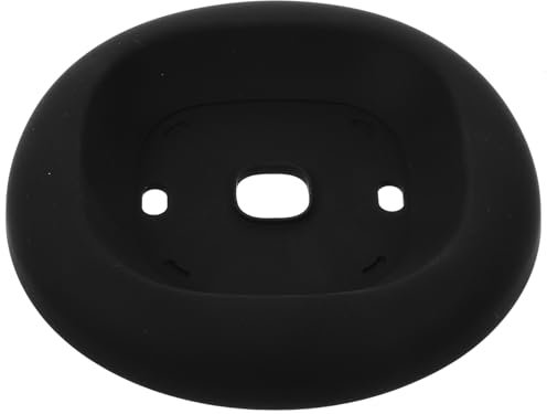 SEWACC Silicone Wall Plate Cover Thermostat Accessory Wall Plate Thermostat Protector Grey Silicone