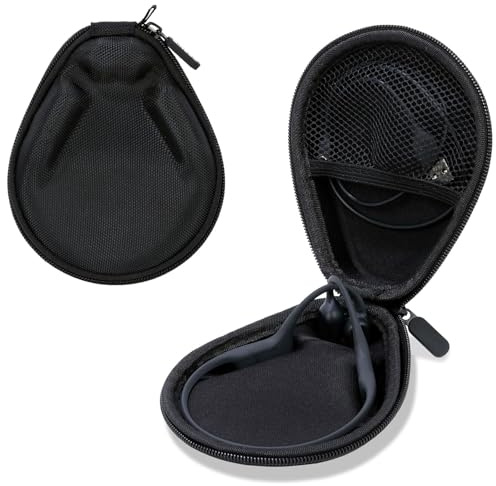 Muorruo Estuche Universal para Auriculares de Conducción Ósea, Estuche para Auriculares Compatible con SHOKZ New OpenRun Pro 2/Pro 2 Mini/OpenRun/OpenSwim Auriculares Deportivos de Conducción Ósea