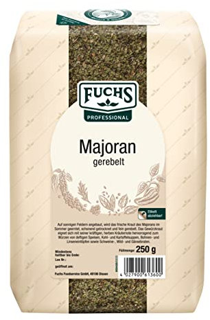 Fuchs Gewürze Majoran gerebelt, 250 g