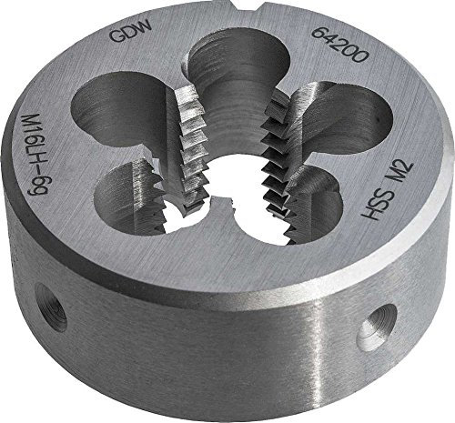 Präzisions Schneideisen HSS, DIN EN 24231, British Standard Pipe BSP, Whitworth-Rohrgewinde nach DIN ISO 228: G 1 x 11 (Schälanschnitt), DxE 65x18, Durchmesser = 33,249 mm